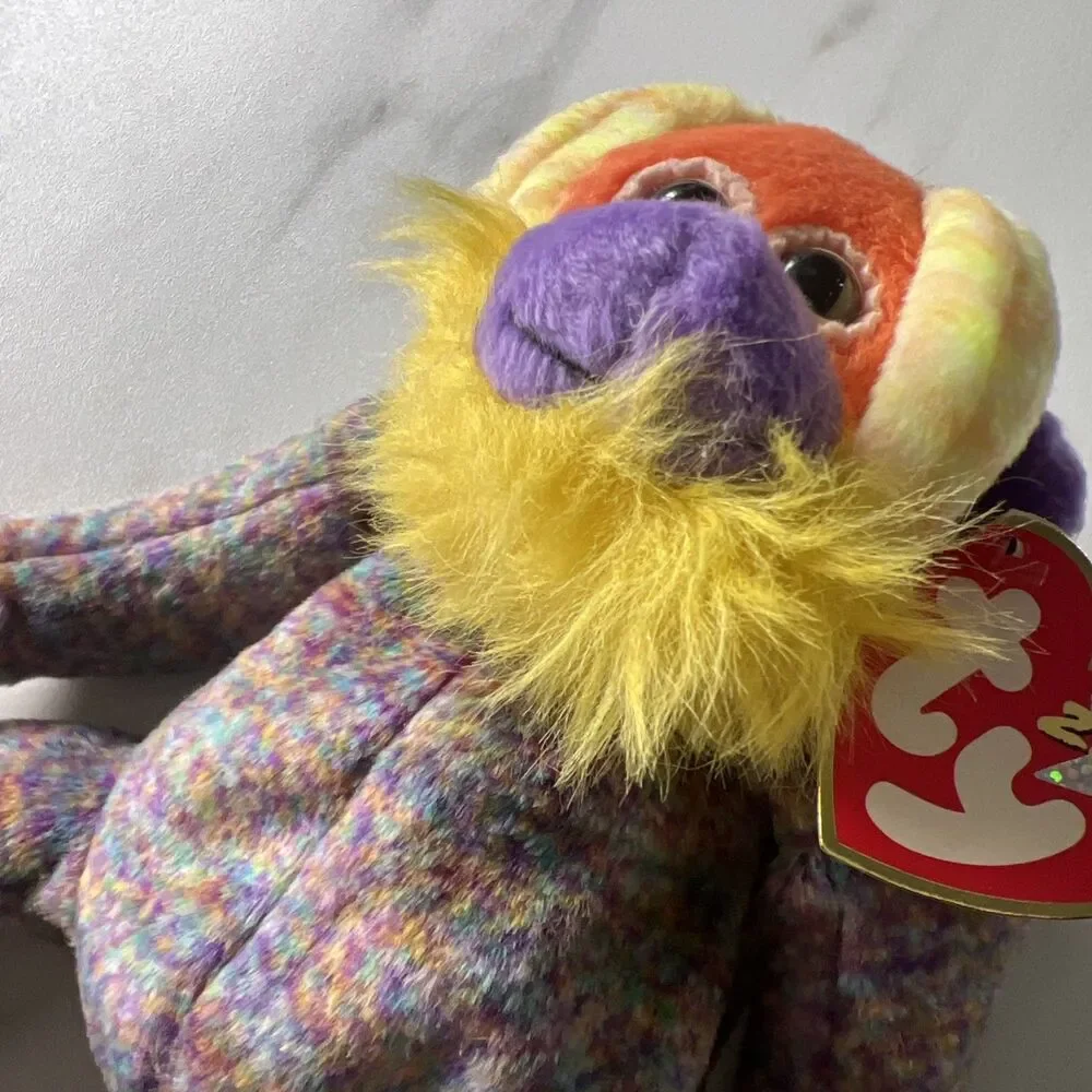 Ty Beanie Baby Bananas the Orangutan Monkey 8